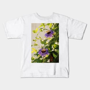 Purple Haze Passifloras Kids T-Shirt